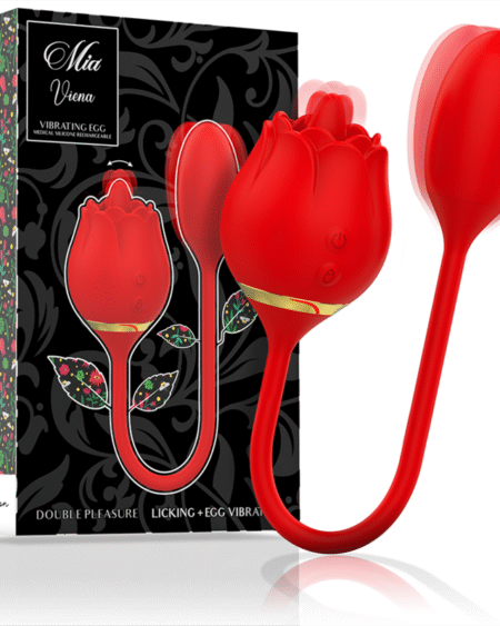 MIA - VIENA DOUBLE PLEASURE LICKING + HUEVO VIBRADOR