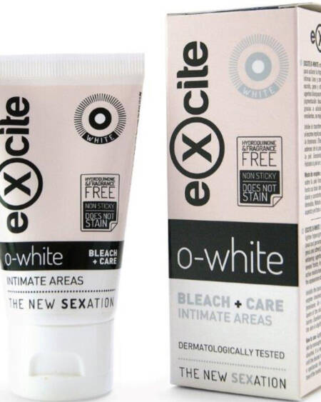 EXCITE - O WHITE BLEACH + CARE INTIMATE AREAS 50 ML