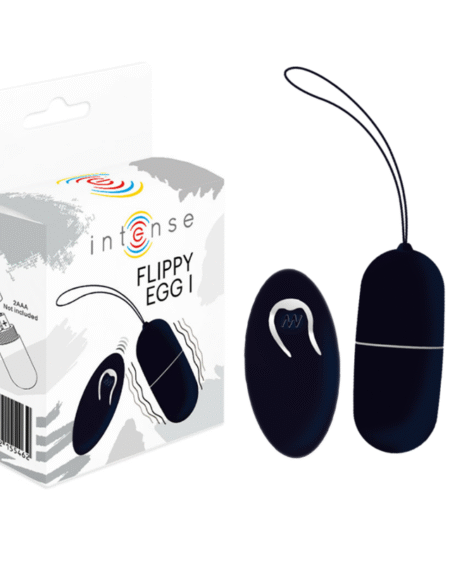 INTENSE - FLIPPY I HUEVO CONTROL REMOTO NEGRO