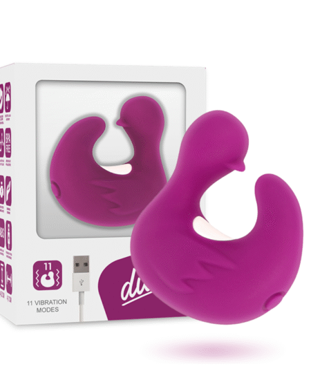 COVERME - DEDAL PATO ESTIMULADOR DE SILICONA RECARGABLE  DUCKYMANIA