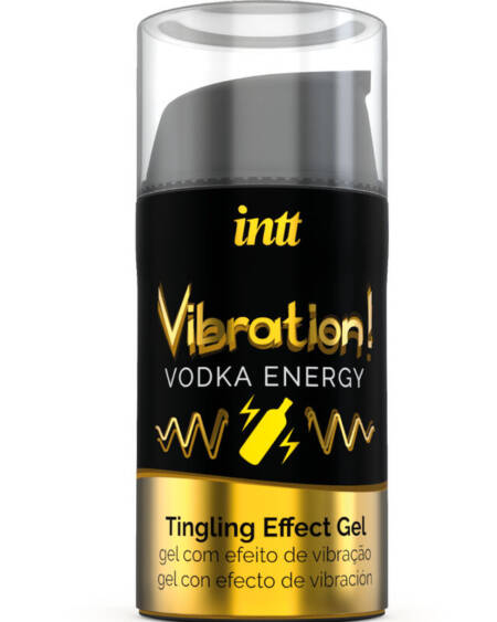 INTT - POTENTE ESTIMULANTE ÍNTIMO GEL VIBRADOR LIQUIDO VODKA 15ML