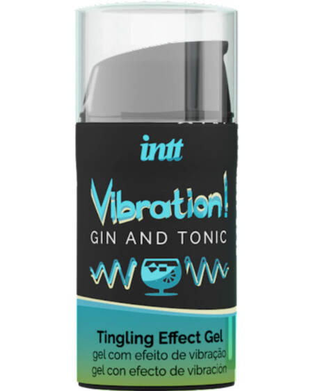 INTT - POTENTE ESTIMULANTE ÍNTIMO GEL VIBRADOR LIQUIDO GIN & TONIC 15ML