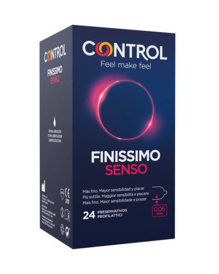 CONTROL - SENSO PRESERVATIVOS 24 UNIDADES