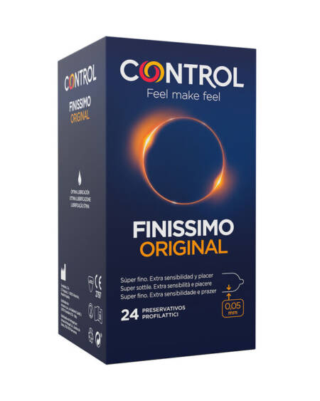 CONTROL - FINISSIMO PRESERVATIVOS 24 UNIDADES