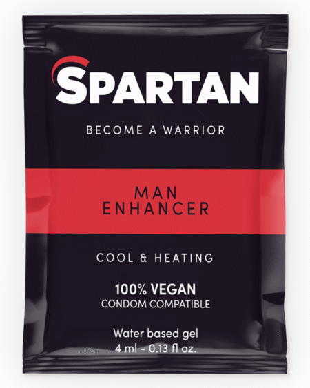 SPARTAN - GEL POTENCIADOR ERECCIÓN EFECTO FRÍO-CALOR 100% VEGANO 4ML