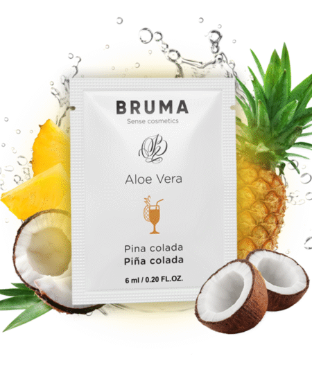BRUMA - 6 ML GEL DESLIZANTE CON ALOE VERA SABOR A PIÑA COLADA