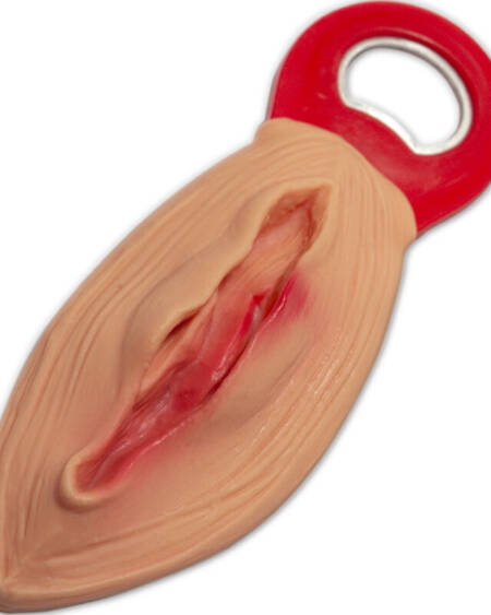 DIABLO PICANTE - ABRIDOR CON FORMA VAGINA COLOR ALEATORIO