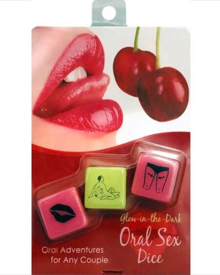 KHEPER GAMES - JUEGO DADOS SEXUALES ORAL CON BRILLO EN LA OCURIDAD