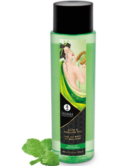 SHUNGA - GEL DE BAÑO & DUCHA MENTA 370 ML