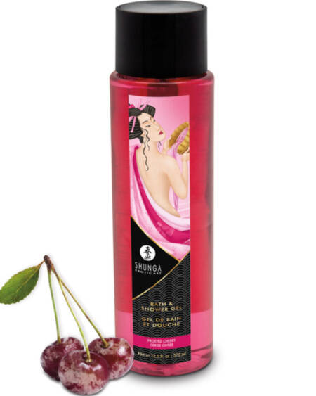 SHUNGA - GEL DE BAÑO & DUCHA CEREZA 370 ML
