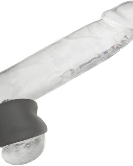 CALEXOTICS - ALPHA ANILLO EXTENSIÓN ESCROTO DOBLE NEGRO