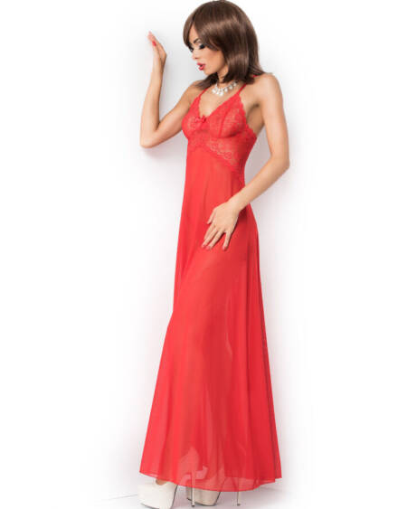 CHILIROSE - CR 3883 BABYDOLL LARGO ROJO S/M