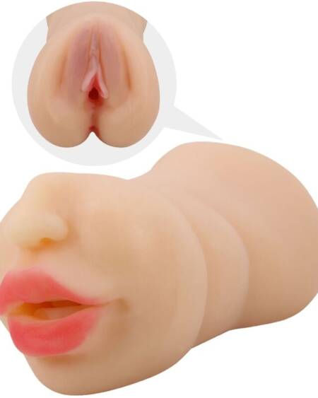 CRAZY BULL - ZOEY MASTUBADOR EN FORMA DE VAGINA DOBLE ENTRADA