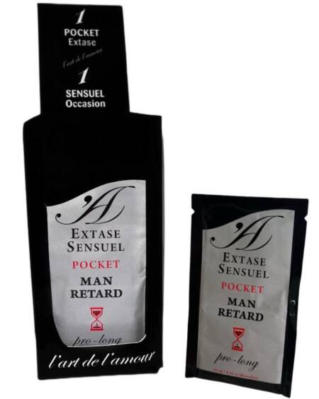 EXTASE SENSUAL - POCKET RETARDANTE MASCULINO 10 ML