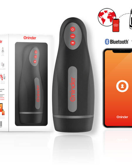ONINDER - SEOUL MASTURBADOR MASCULINO DE COMPRESION Y VIBRACIÓN - APP GRATUITA