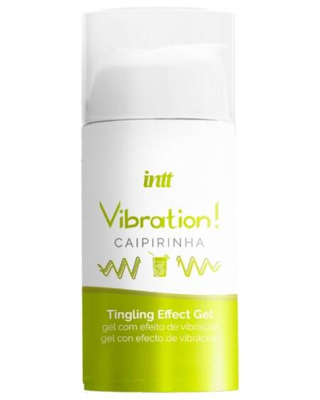 INTT - POTENTE ESTIMULANTE ÍNTIMO GEL VIBRADOR LIQUIDO CAIPIRINHA 15 ML