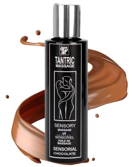 EROS-ART - ACEITE MASAJE TANTRICO NATURAL Y AFRODISÍACO CHOCOLATE 100 ML
