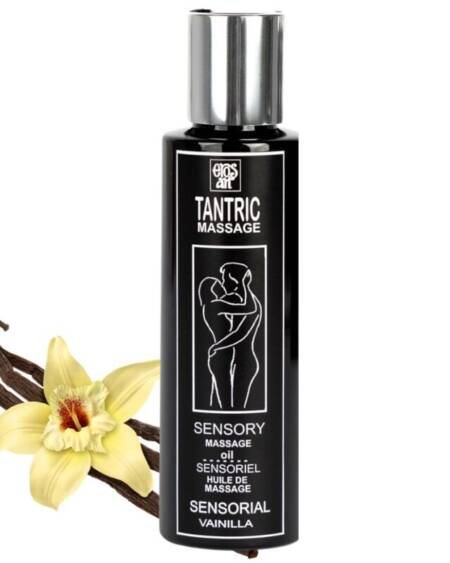 EROS-ART - ACEITE MASAJE TANTRICO NATURAL Y AFRODISÍACO VAINILLA 100 ML