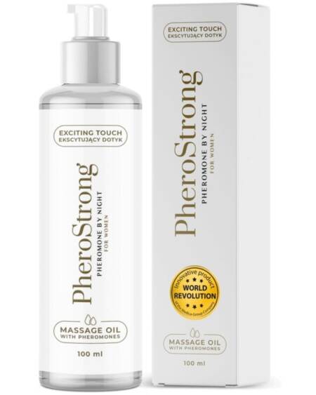 PHEROSTRONG - ACEITE DE MASAJE BY NIGHT PARA MUJER 100 ML