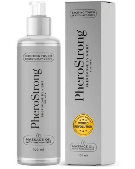 PHEROSTRONG - ACEITE DE MASAJE BY NIGHT PARA HOMBRE 100 ML