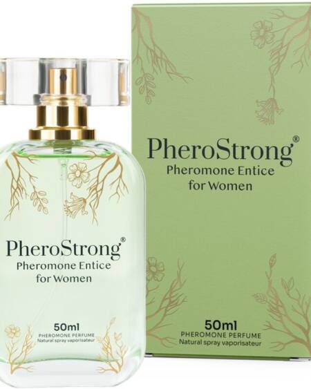 PHEROSTRONG - PERFUME CON FEROMONAS ENTICE PARA MUJER 50 ML