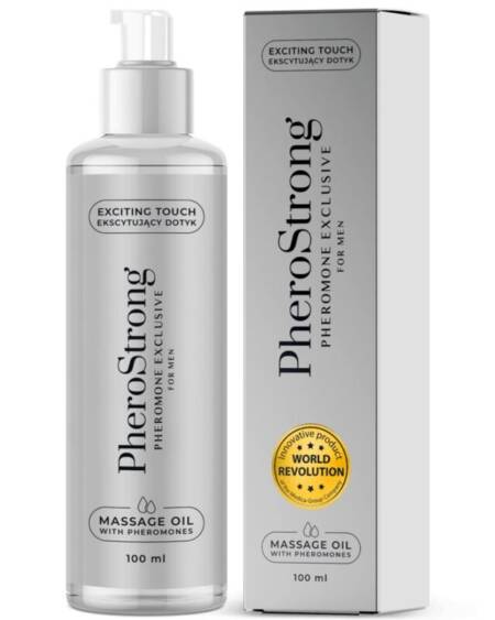 PHEROSTRONG - ACEITE DE MASAJE EXCLUSIVE PARA HOMBRE 100 ML