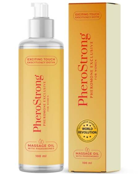 PHEROSTRONG - ACEITE DE MASAJE EXCLUSIVE PARA MUJER 100 ML