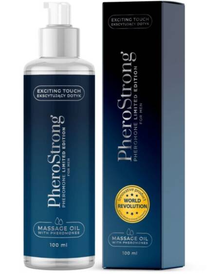PHEROSTRONG - ACEITE DE MASAJE LIMITED EDITION PARA HOMBRE 100 ML