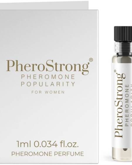 PHEROSTRONG - PERFUME CON FEROMONAS POPULARITY PARA MUJER 1 ML