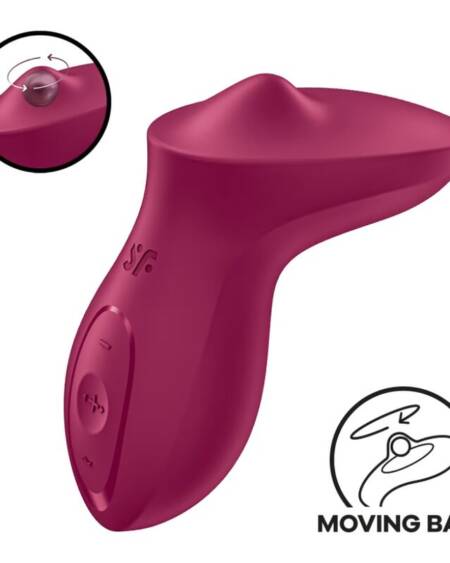 SATISFYER - EXCITERRR VIBRADOR LAY-ON CLÍTORIS FUCSIA