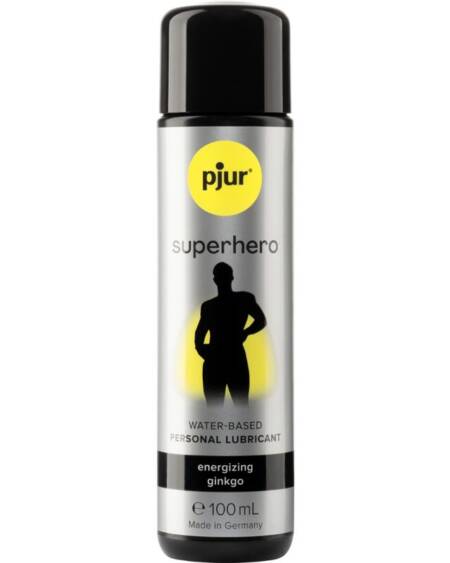 PJUR - SUPERHERO LUBRICANTE ENERGIZANTE GINKGO 100 ML