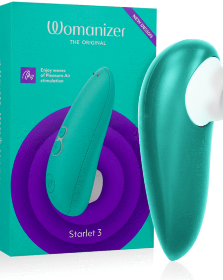 WOMANIZER - STARLET 3 ESTIMULADOR CLÍTORIS TURQUESA