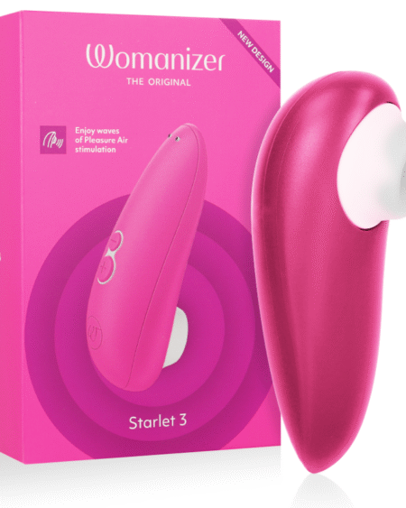 WOMANIZER - STARLET 3 ESTIMULADOR CLÍTORIS ROSA