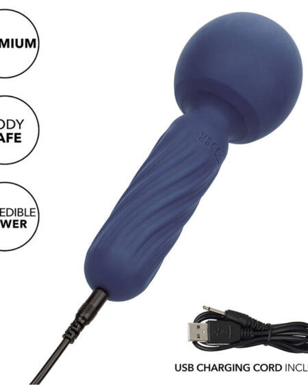 CALEXOTICS - CHARISMA SEDUCTION MASAJEADOR 12 FUNCIONES 17,75 CM X 6,25 CM MORADO