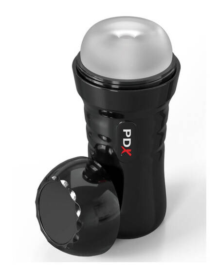 PDX EXTREME - SLIDE & GLIDE MASTURBADOR AUTOLUBRICANTE TRANSPARENTE