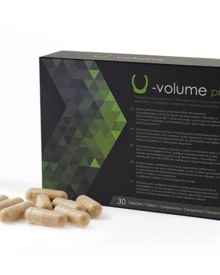 U-Volume Pills – Complemento alimenticio para mejorar la calidad del esperma