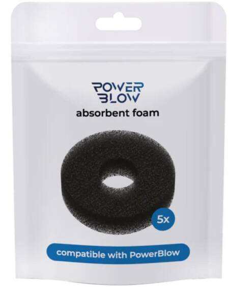 KIIROO - POWER BLOW ESPUMA ABSORBENTE DE RESPUESTO 5 UNIDADES