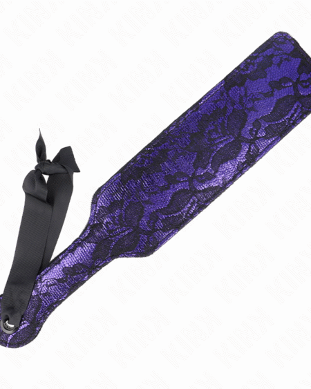 KINK - PALA DE PIEL DISEÑO ESCÁNDALO 37 X 7 CM