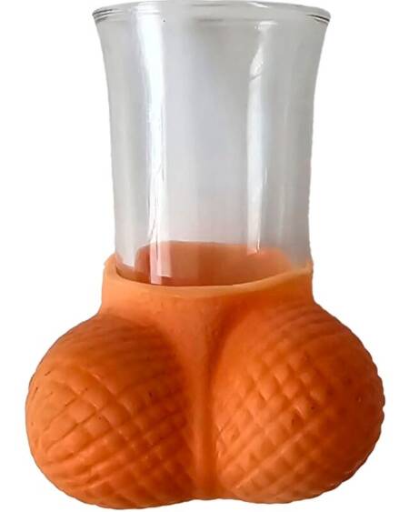 DIABLO PICANTE - VASO CHUPITO CRISTAL CON HUEVOS NATURAL