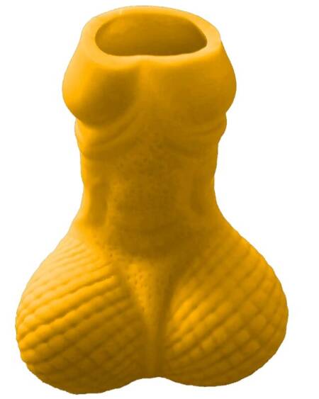 DIABLO PICANTE - VASO DE CHUPITO PENE AMARILLO