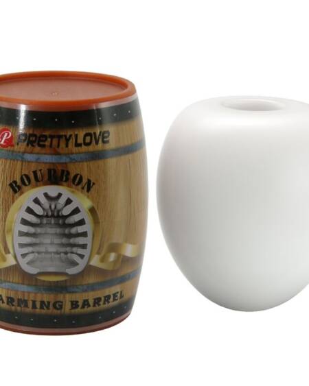 PRETTY LOVE - MASTURBADOR MASCULINO HUEVO BLANCO MODELO 2