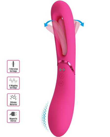 ROMANCE - LEXIE VIBRADOR PUNTO G 7 VIBRACIONES ROSA