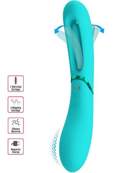 ROMANCE - LEXIE VIBRADOR PUNTO G 7 VIBRACIONES AZUL