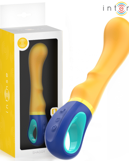 INTENSE - SHAGGY VIBRADOR PUNTO-G AMARILLO