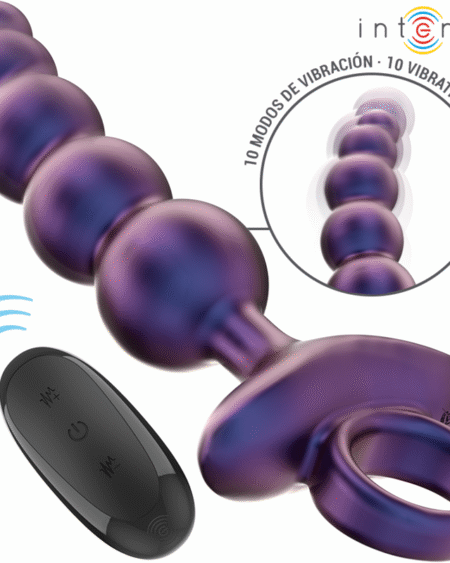 INTENSE - TITO PLUG ANAL VIBRADOR MODELO 3 CONTROL REMOTO