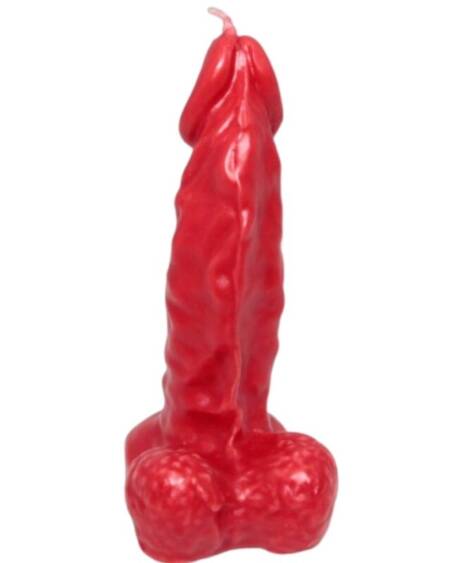 DIABLO PICANTE - VELA FORMA PENE ROJO