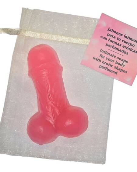 DIABLO PICANTE - JABÓN PERFUMADO FORMA PENE ROSA