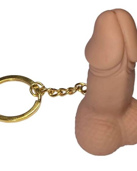 DIABLO PICANTE - LLAVERO FORMA PENE CARNE