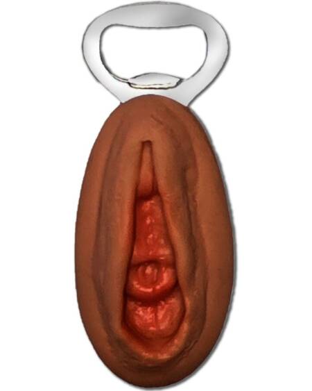 DIABLO PICANTE - ABRIDOR CON FORMA VAGINA MULATA
