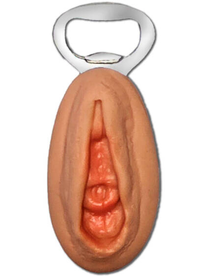 DIABLO PICANTE - ABRIDOR CON FORMA VAGINA NATURAL